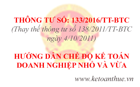 Thông tư 133-2016 - điều 41. tài khoản 333 - thuế và các khoản phải nộp nhà nước